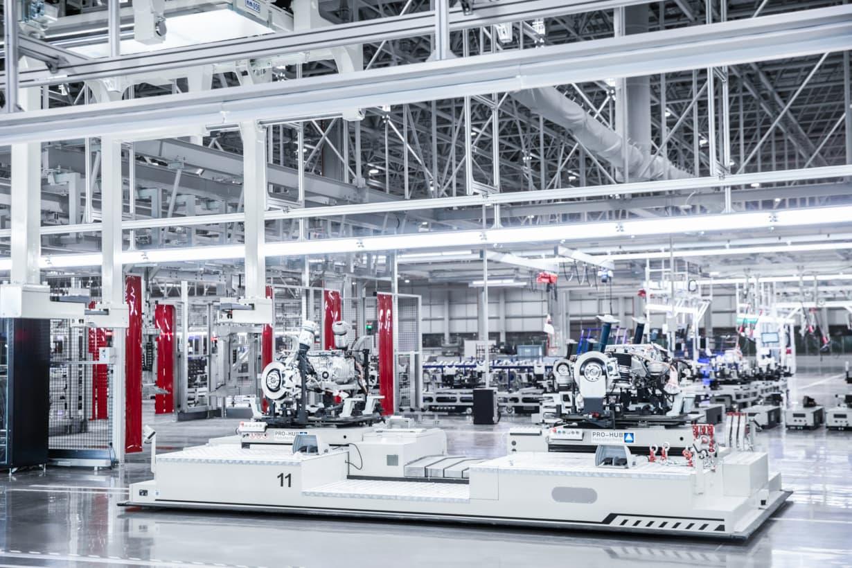 Factory interior